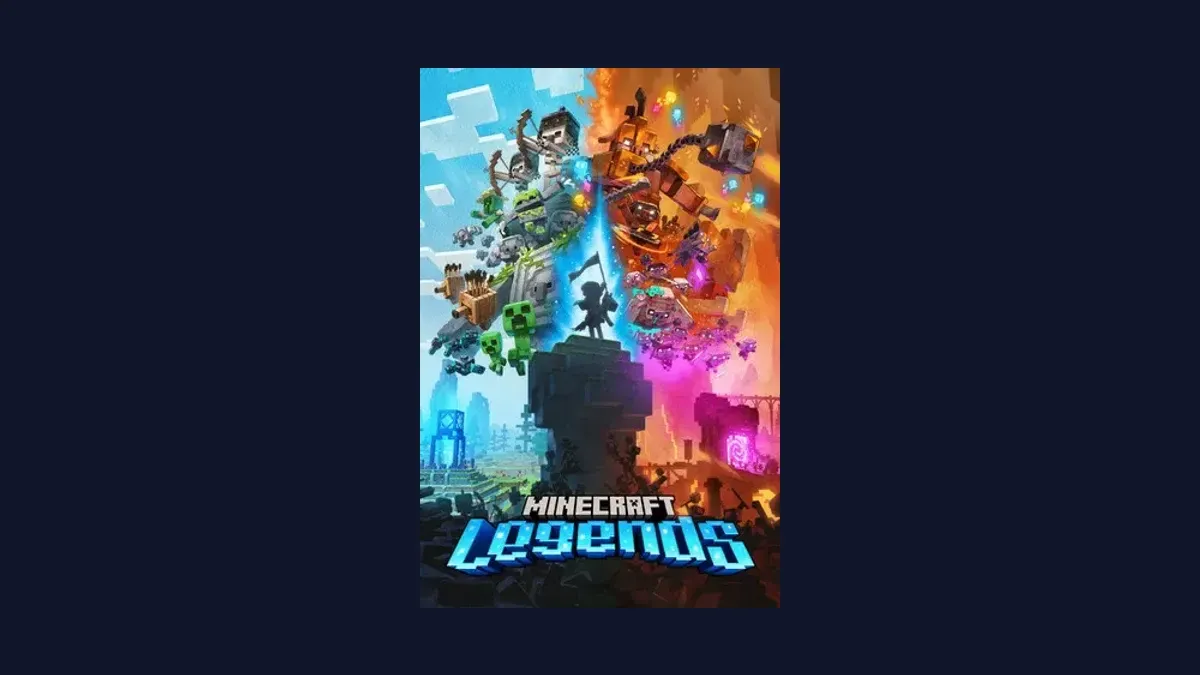 Cover art of Minecraft Legends