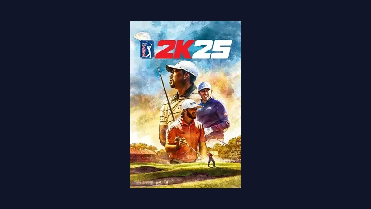 Cover art of PGA TOUR 2K25