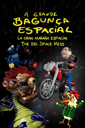 A grande bagunça espacial - The big space mess Cover