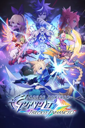 Azure Striker Gunvolt Trilogy Enhanced cover art
