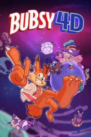 Bubsy 4D cover art