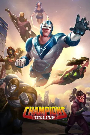 Champions Online cover art