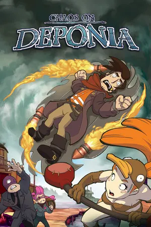 Chaos on Deponia Cover