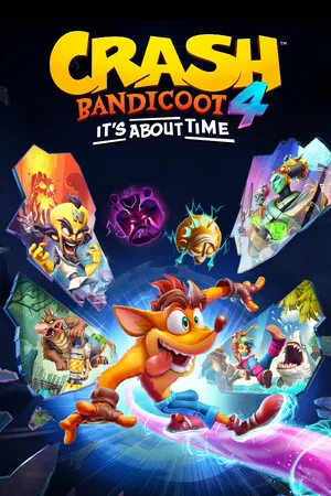 Crash Bandicoot 4: It’s About Time cover art