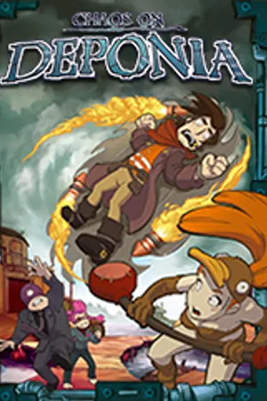 Deponia 2: Chaos on Deponia cover art