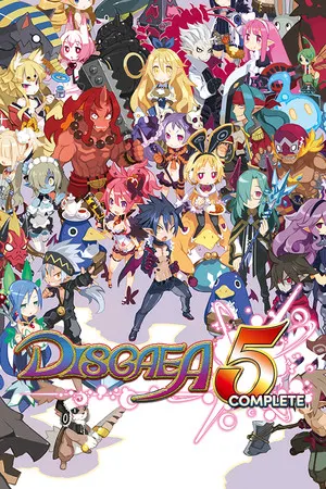 Disgaea 5 Complete cover art