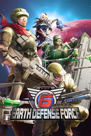 EARTH DEFENSE FORCE 6 cover art