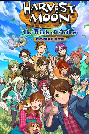 Harvest Moon: The Winds of Anthos Complete Cover