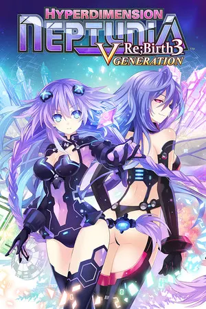 Hyperdimension Neptunia Re;Birth3 V Generation Cover