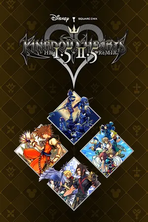 KINGDOM HEARTS -HD 1.5+2.5 ReMIX- cover art