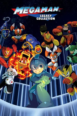 Mega Man Legacy Collection cover art
