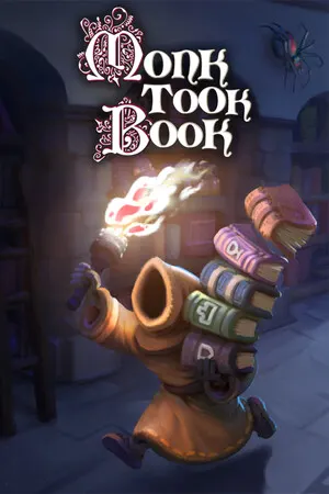 Monk Took Book cover art