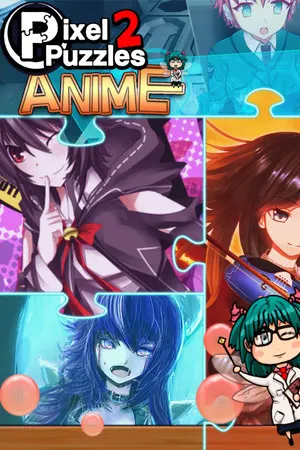Pixel Puzzles 2: Anime Cover