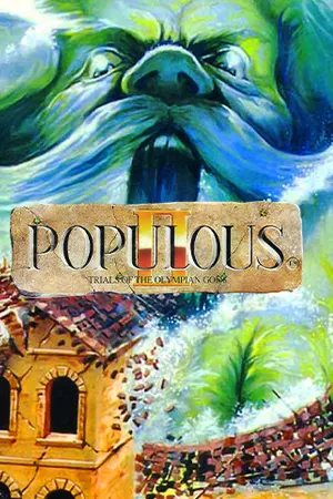 Populous 2: Trials of the Olympian Gods cover art