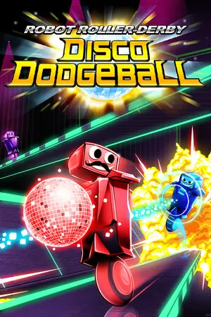 Robot Roller-Derby Disco Dodgeball Cover