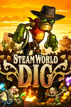 SteamWorld Dig cover art