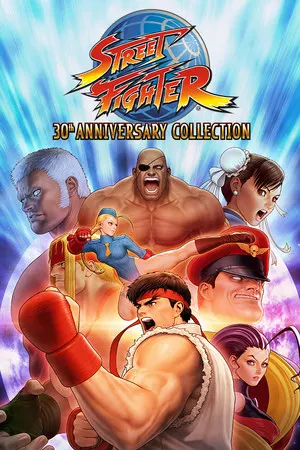 Street Fighter 30th Anniversary Collection Cover