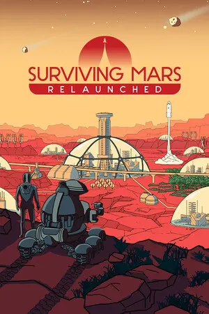 Surviving Mars: Relaunched cover art