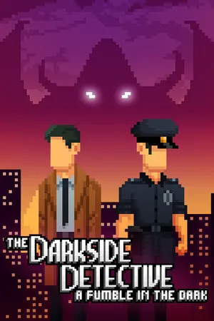 The Darkside Detective: A Fumble in the Dark Cover