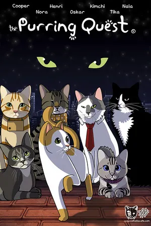 The Purring Quest Cover